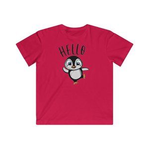 SBC Hello Short Sleeve Red Tee